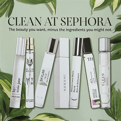 sephora clean perfume sampler